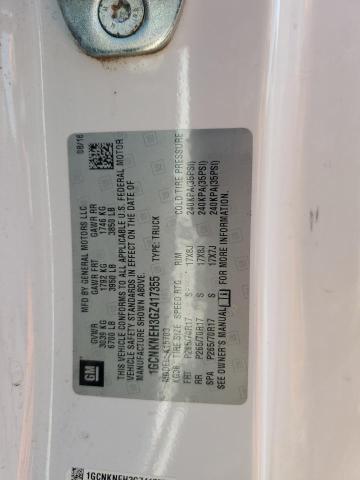 2016 CHEVROLET SILVERADO K1500 1GCNKNEH3GZ417355