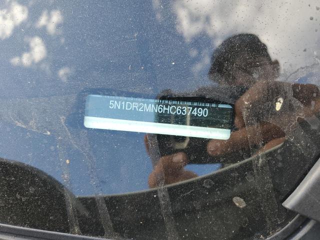 2017 NISSAN PATHFINDER 5N1DR2MN6HC637490