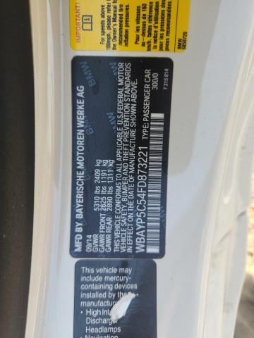 2015 BMW 640 XI WBAYP5C54FD873221
