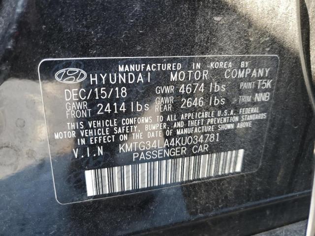 2019 GENESIS G70 ELITE KMTG34LA4KU034781