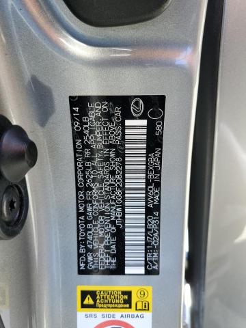 2015 LEXUS ES 300H JTHBW1GG8F2082278