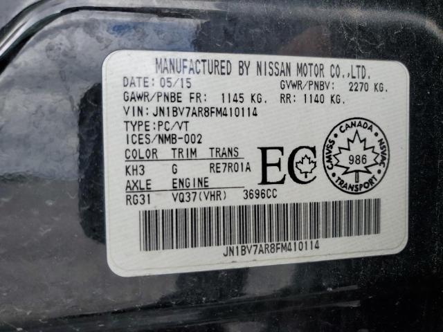 2015 INFINITI Q50 BASE JN1BV7AR8FM410114