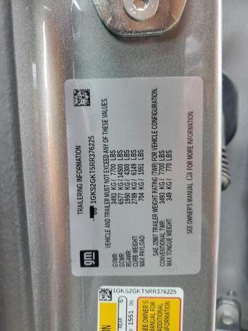2024 GMC YUKON XL K 1GKS2GKT5RR376225