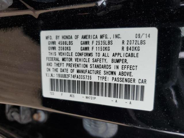 2015 ACURA TLX ADVANC 19UUB2F74FA005735