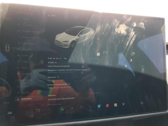 2022 TESLA MODEL S 5YJSA1E57NF465156