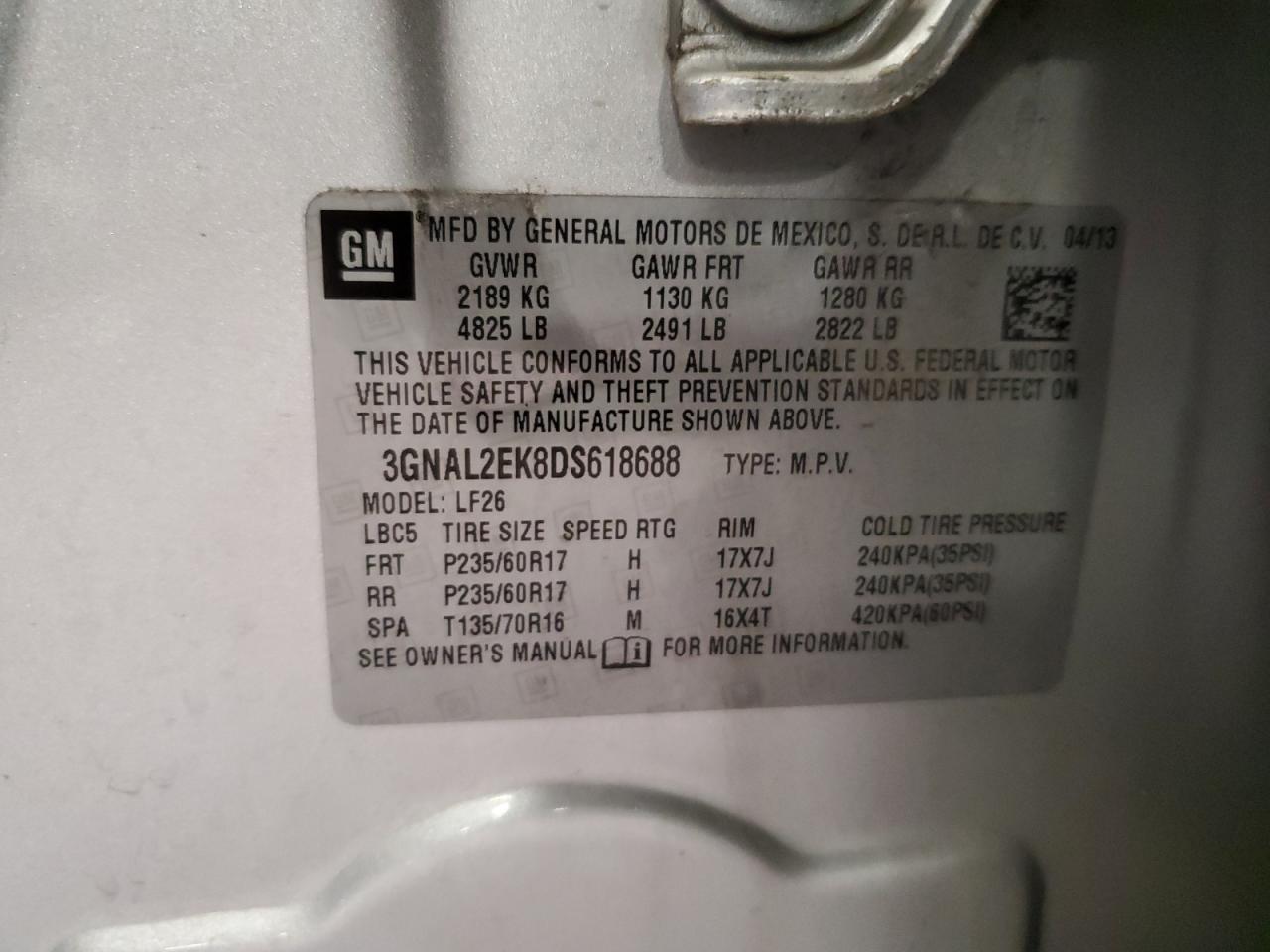 CHEVROLET CAPTIVA LS