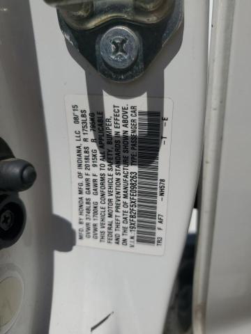 2015 HONDA CIVIC LX 19XFB2F5XFE098263
