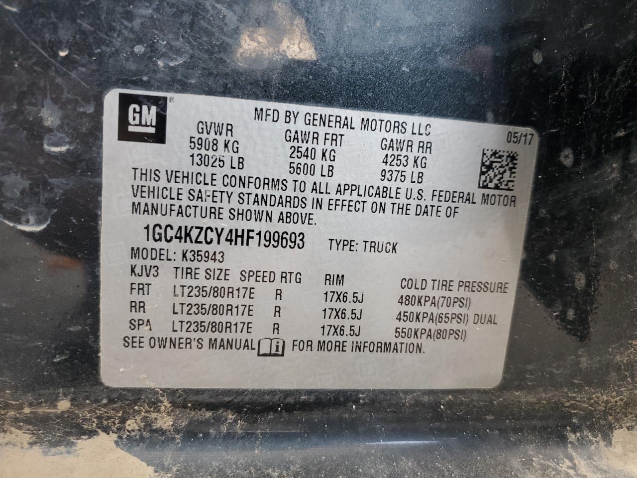 CHEVROLET SILVERADO K3500 LT