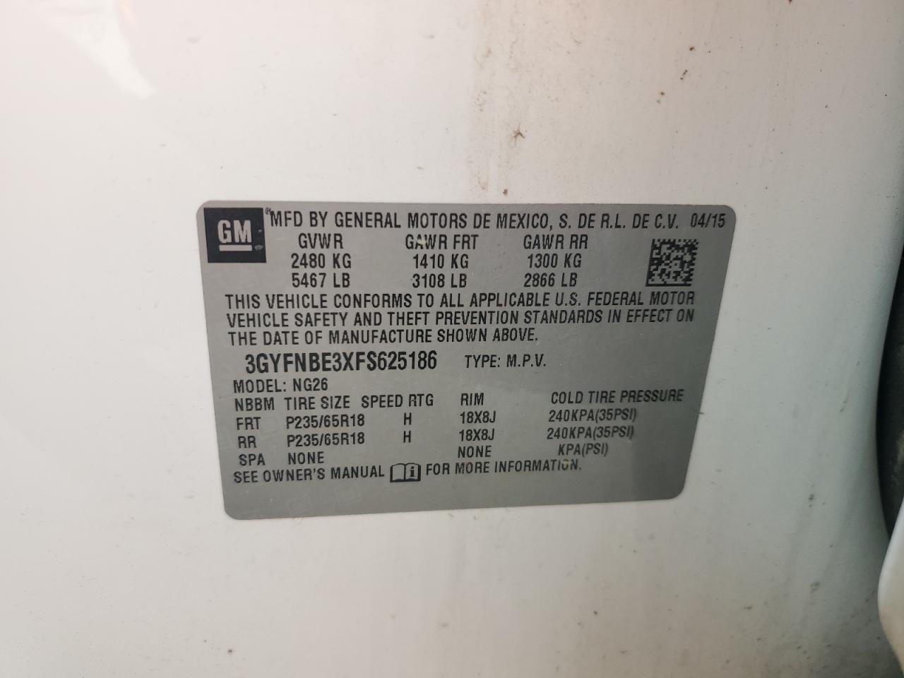 CADILLAC SRX LUXURY COLLECTION