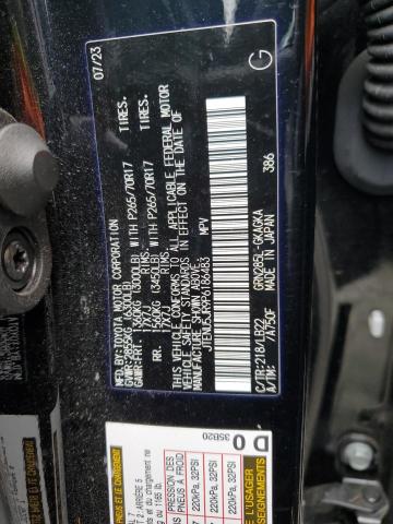 2023 TOYOTA 4RUNNER SE JTENU5JR9P6186483