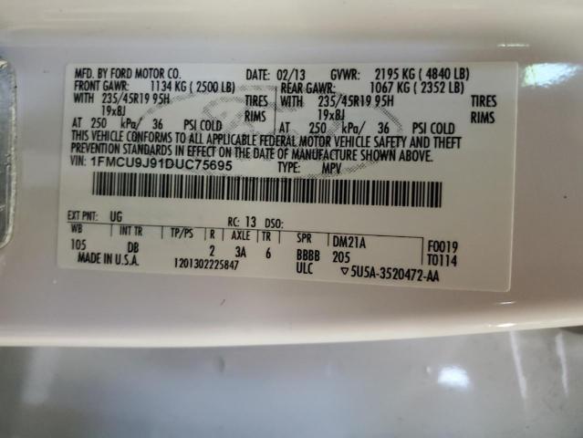 2013 FORD ESCAPE TIT - 1FMCU9J91DUC75695