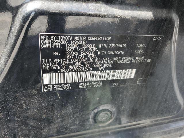 2016 TOYOTA RAV4 HV LI JTMDJREV5GD013918