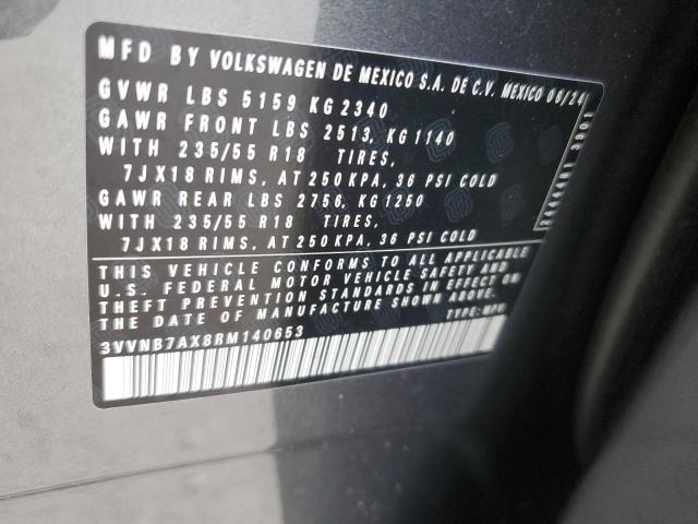2024 VOLKSWAGEN TIGUAN SE 3VVNB7AX8RM140653