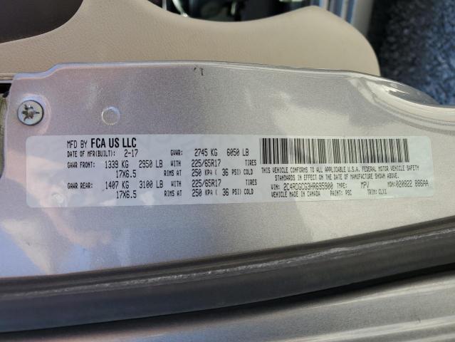 2017 DODGE GRAND CARA 2C4RDGCG3HR695900