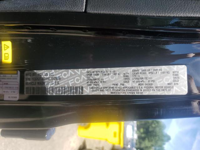 2022 JEEP GLADIATOR SPORT 1C6HJTAG8NL152909