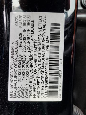 2024 HONDA CR-V SPORT TOURING 7FARS6H95RE019539