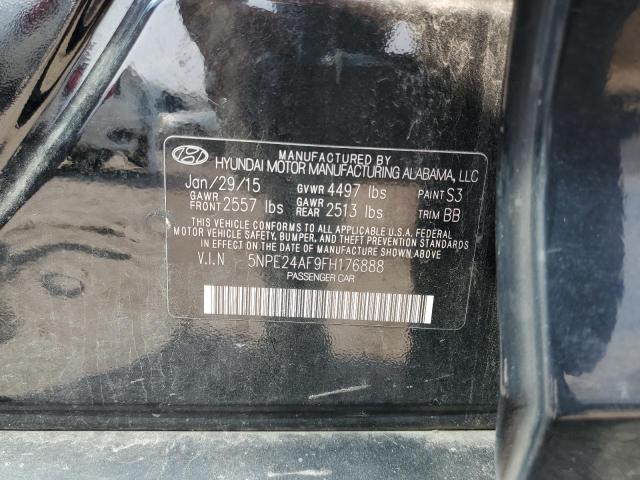 2015 HYUNDAI SONATA SE - 5NPE24AF9FH176888