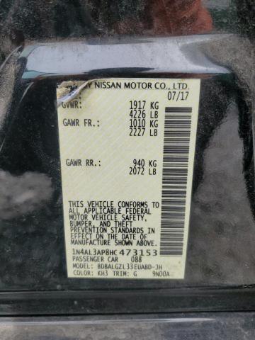 2017 NISSAN ALTIMA 2.5 - 1N4AL3AP8HC473153