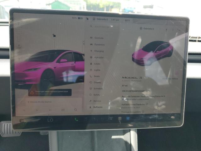 2025 TESLA MODEL 3 - 5YJ3E1EA4SF056081