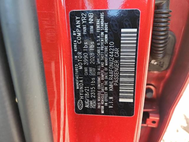 2022 HYUNDAI ELANTRA N LINE KMHLR4AF0NU244210