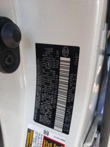 2020 TOYOTA AVALON LIMITED 4T1D21FB4LU017919