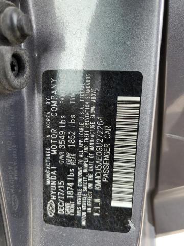 2016 HYUNDAI ACCENT SPORT KMHCU5AE0GU272264