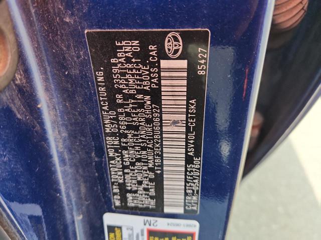 2011 TOYOTA CAMRY BASE - 4T1BF3EK2BU606927