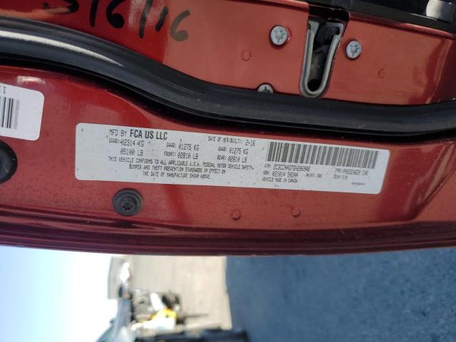 2016 CHRYSLER 300 LIMITED 2C3CCAAG7GH206948