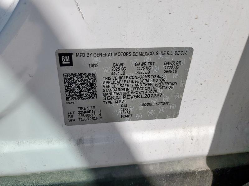 2019 GMC TERRAIN SL 3GKALPEV5KL207227
