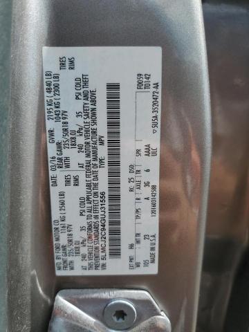 2016 LINCOLN MKC SELECT 5LMCJ2C94GUJ31556