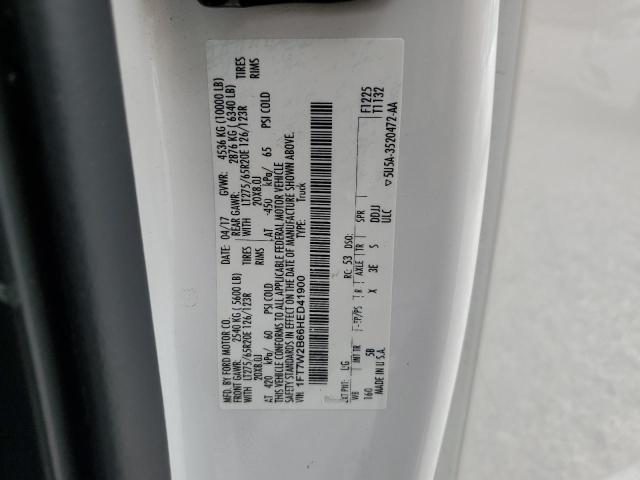 2017 FORD F250 SUPER 1FT7W2B66HED41900