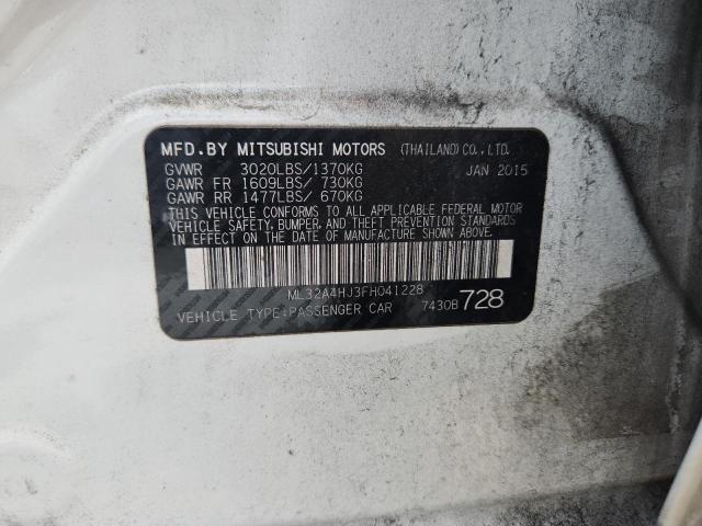 2015 MITSUBISHI MIRAGE ES ML32A4HJ3FH041228