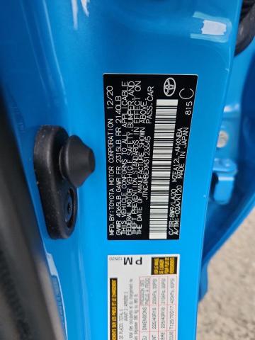 2021 TOYOTA COROLLA XSE JTNC4MBEXM3123645