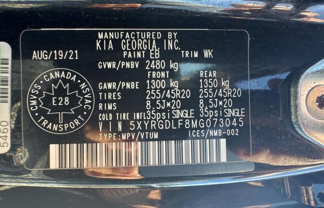 2021 KIA SORENTO LX - 5XYRGDLF8MG073045