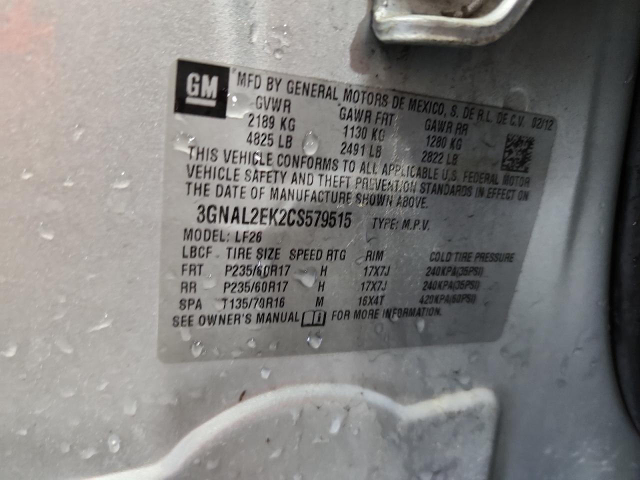 CHEVROLET CAPTIVA SPORT