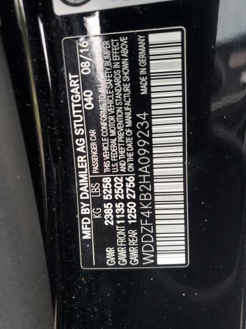 2017 MERCEDES-BENZ E 300 4MATIC WDDZF4KB2HA099234