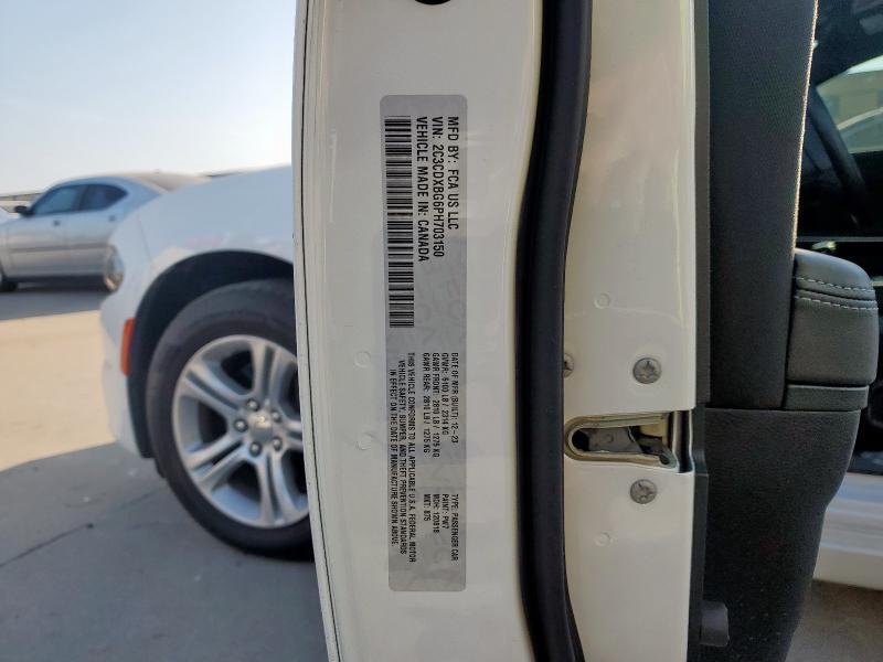 2023 DODGE CHARGER SXT 2C3CDXBG6PH703150