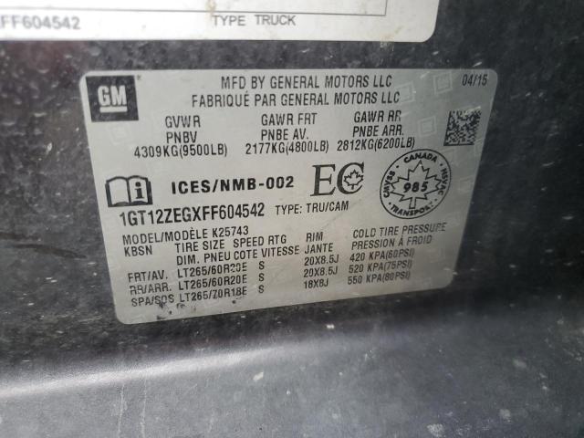 2015 GMC SIERRA K2500 SLT 1GT12ZEGXFF604542