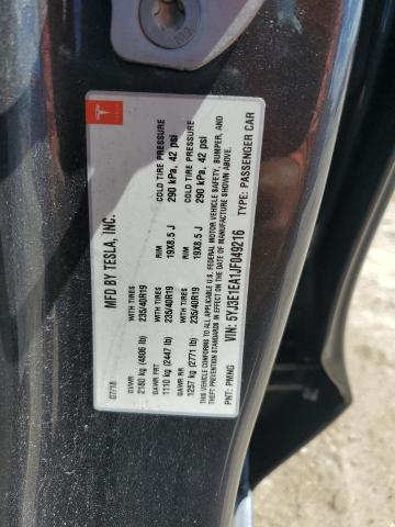 2018 TESLA MODEL 3 5YJ3E1EA1JF049216