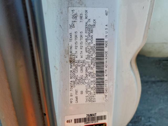 2015 TOYOTA TACOMA ACCESS CAB 5TFTX4CN2FX061972