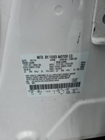 2014 FORD EDGE LIMIT - 2FMDK3KC6EBB27454