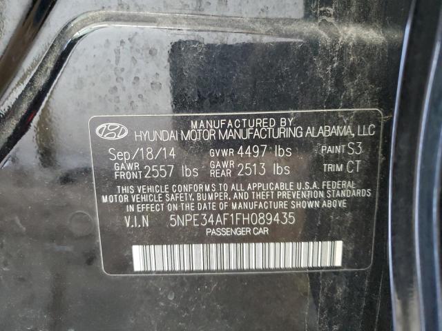 2015 HYUNDAI SONATA SPO 5NPE34AF1FH089435