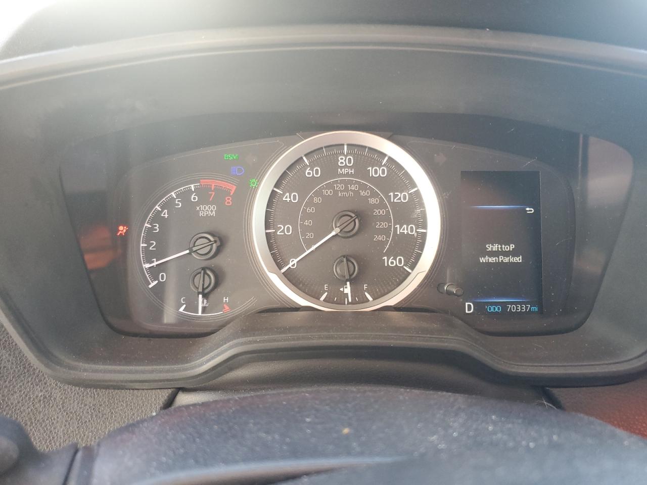 Lot #3318877953 2020 TOYOTA COROLLA LE