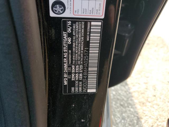 2017 MERCEDES-BENZ E 300 WDDZF4JB6HA025171
