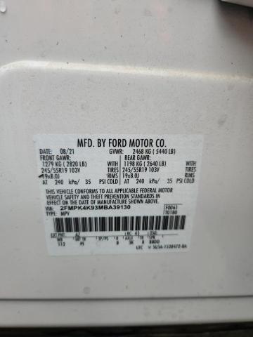 2021 FORD EDGE TITAN 2FMPK4K93MBA39130