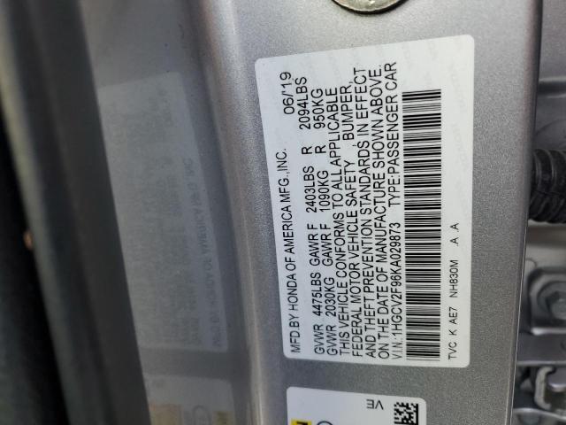 2019 HONDA ACCORD TOU 1HGCV2F96KA029873