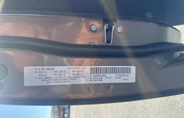 2016 DODGE CHARGER SE 2C3CDXBG7GH180625