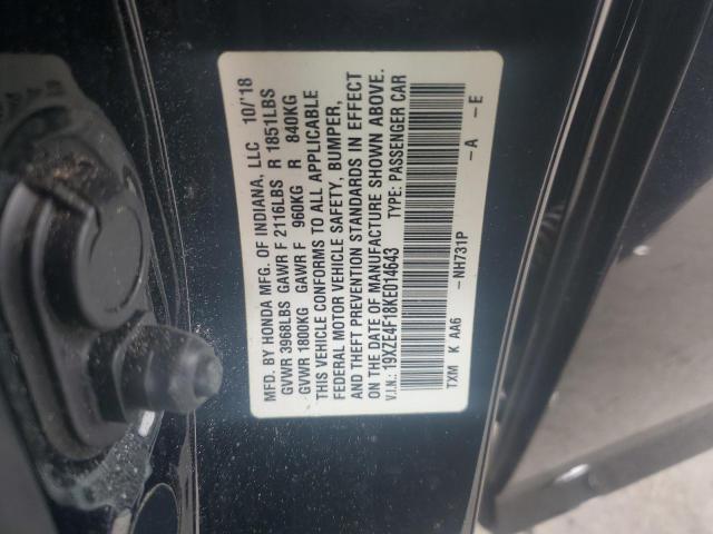 2019 HONDA INSIGHT LX 19XZE4F18KE014643