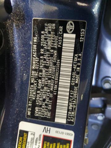 2017 TOYOTA AVALON XLE 4T1BK1EBXHU255094