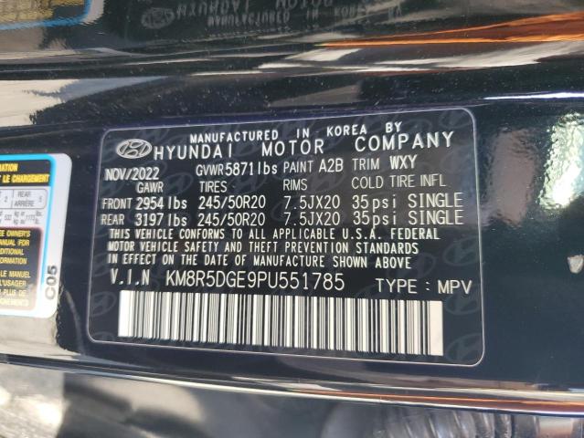 2023 HYUNDAI PALISADE L KM8R5DGE9PU551785